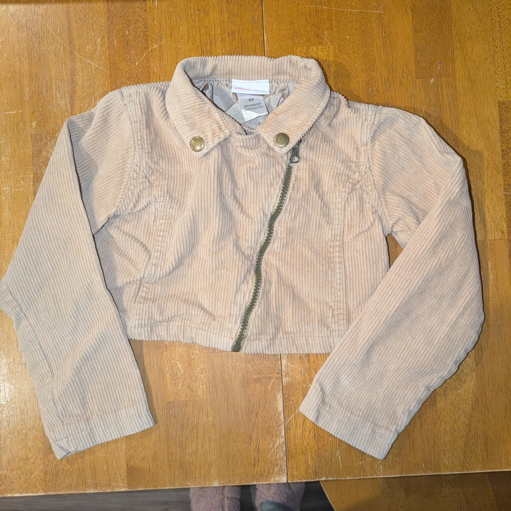 Little Lass corduroy moto Jacket